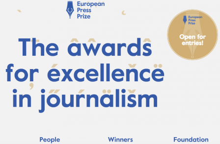€10,000 European Press Prize closes for entries on 18 December